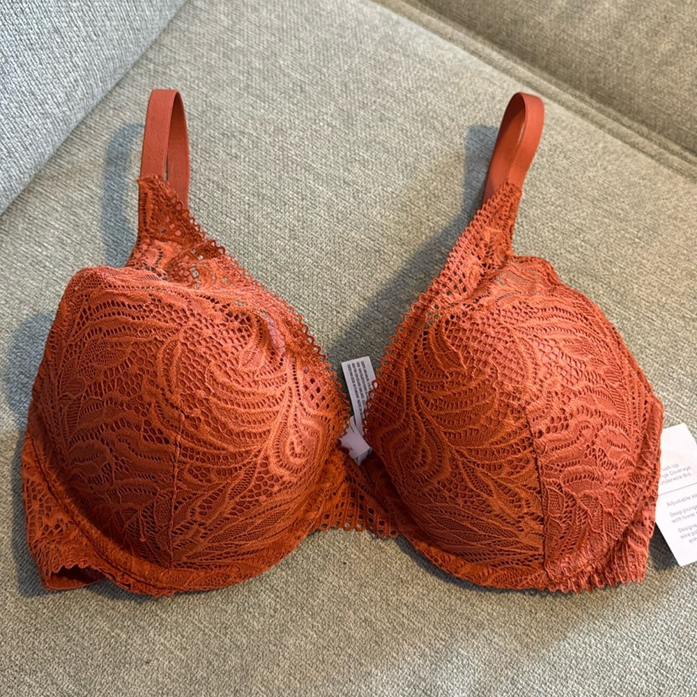 Auden plunge push up bra